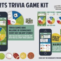 Sports Trivia Full Game Kit