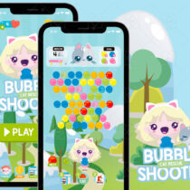 Bubble Shooter Style Game Gui Assets