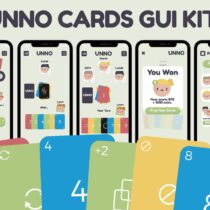 UNO Cards Game Gui Assets