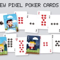 New Pixelated Poker Cards