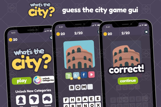 Guess the City Game Gui Asset