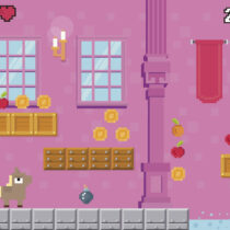 Pixel Animals Platformer Game UI