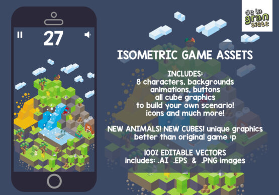 Isometric Game Assets – Down The Mountain Advanced
