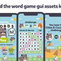 Animals Words Game Gui Assets Kit