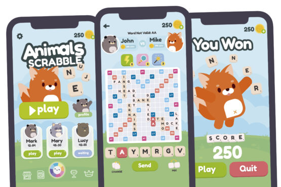 Animals Scrabble Game Gui Assets