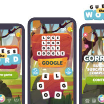 Guess Words Forest Game GUI Kit