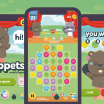 Animals Puppets Match 3 Game Gui Assets