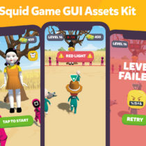 Squid Game GUI Assets Kit