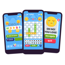 Emoji Words Game GUI Assets Kit