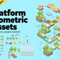 Summer Platform Isometric Assets
