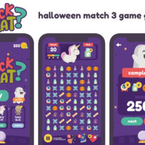 Halloween Match 3 Game Gui Assets