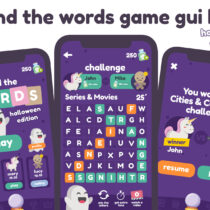 Halloween Find the Word Game Assets