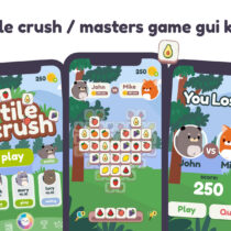 Tile Crush Masters Game Gui Assets