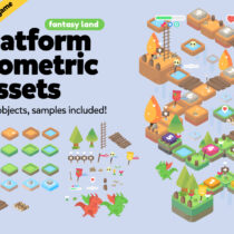Fantasy Land Isometric Game Assets