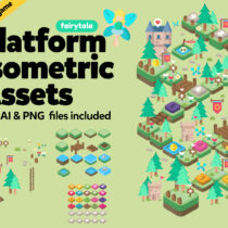 Fairytale Isometric Game Assets