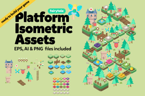 Fairytale Isometric Game Assets