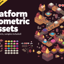 Hell Isometric Game Assets