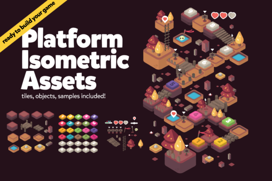 Hell Isometric Game Assets